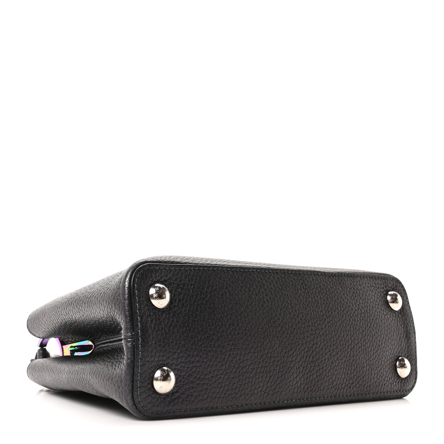 Taurillon Capucines BB Scarabeo Iridescent Black