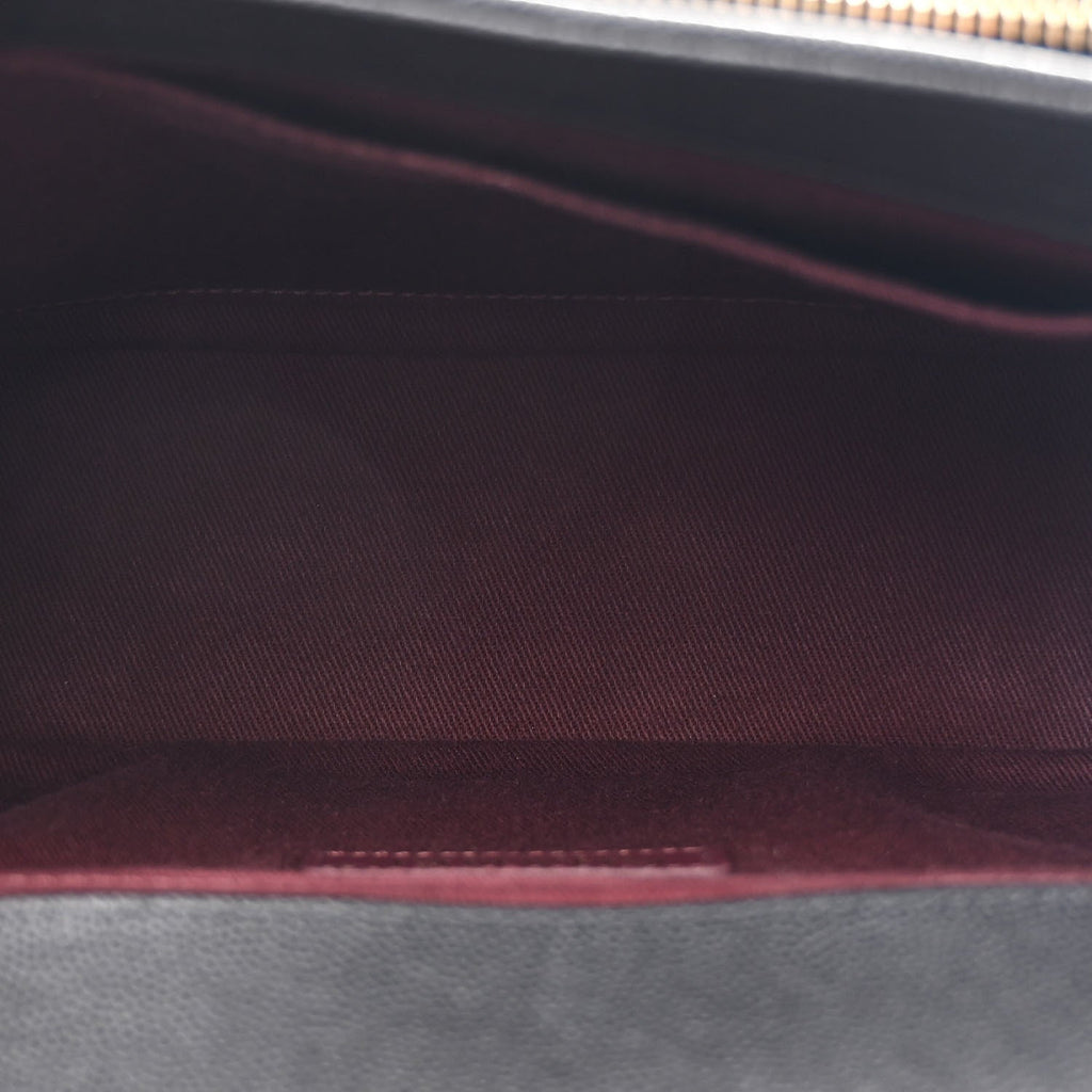 Caviar Quilted Medium Business Affinity Flap Black