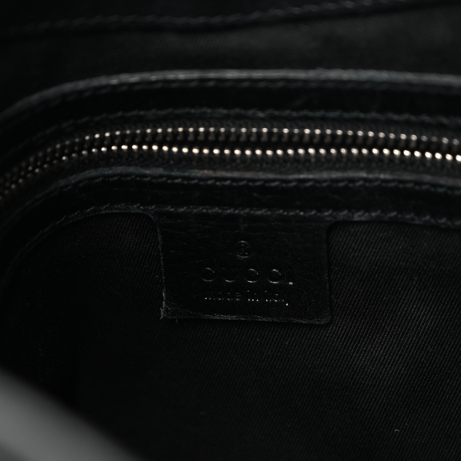Monogram Piston Shoulder Bag Black