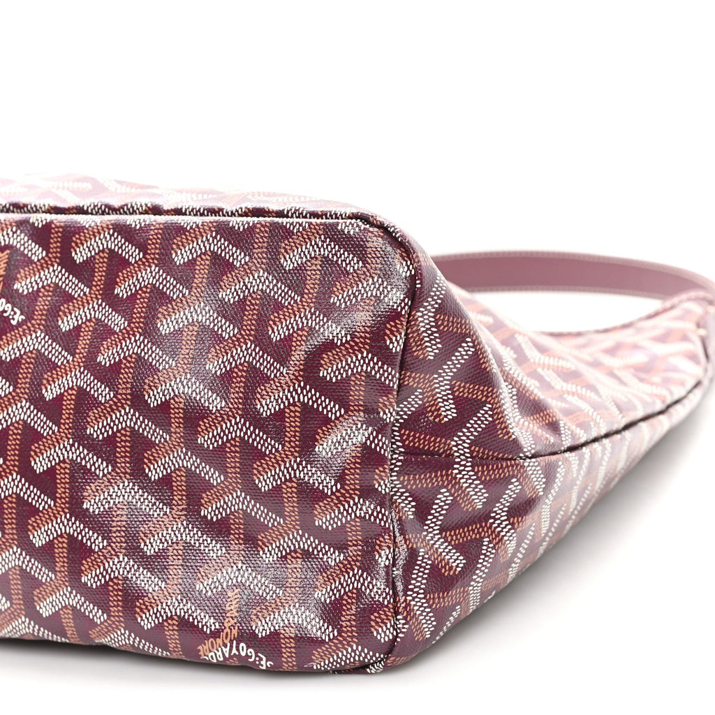 Goyardine Boheme Hobo Burgundy