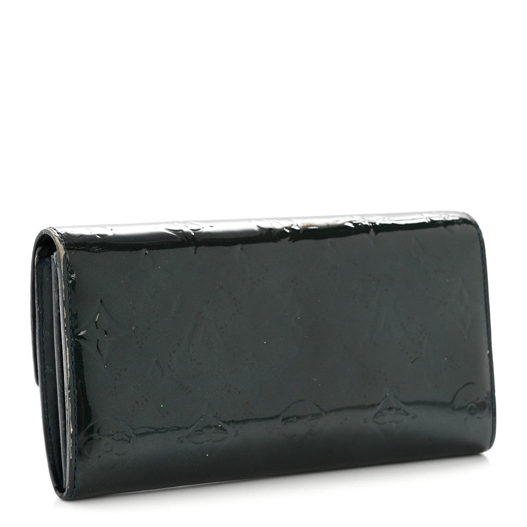 Vernis Sarah Wallet Blue Nuit