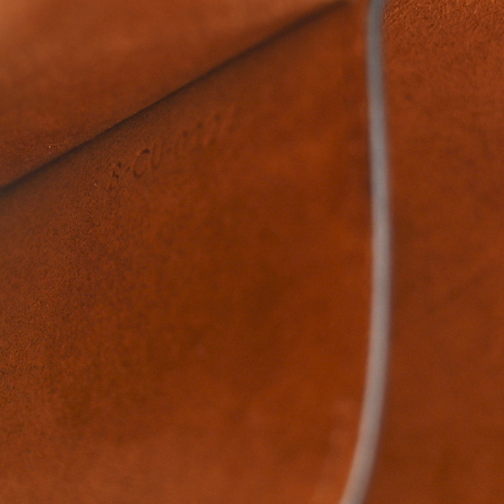 Smooth Calfskin Small Cuir Triomphe Bucket Bag Tan