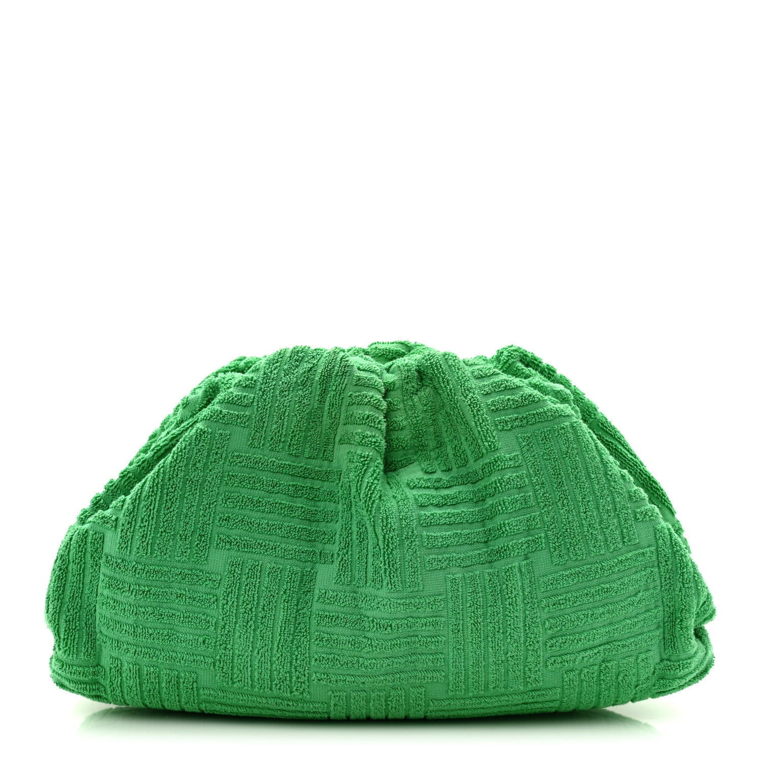 Sponge Fabric The Pouch Clutch Grass