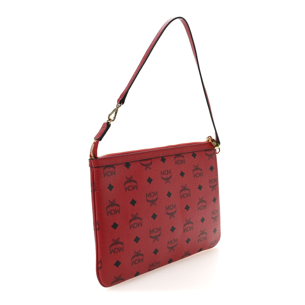 Visetos Liz Shopper Tote Pouch Ruby Red