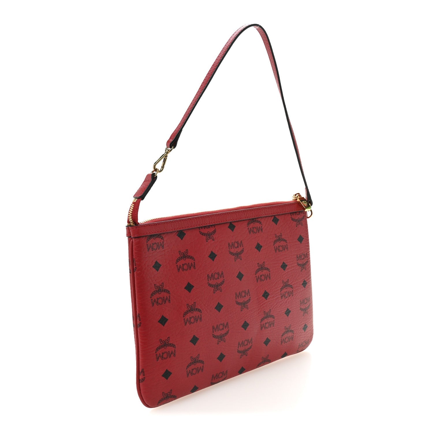 Visetos Liz Shopper Tote Pouch Ruby Red