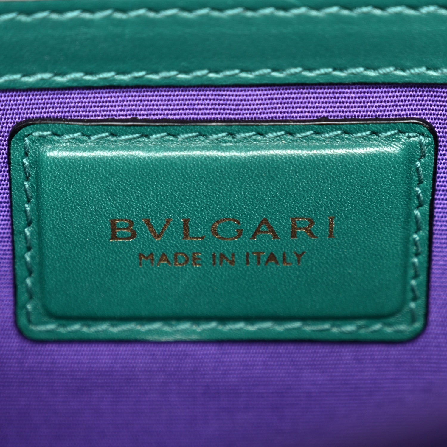 Calfskin Large Serpenti Forever Top Handle Emerald Green