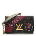 Monogram Epi Kabuki Twist Chain Wallet
