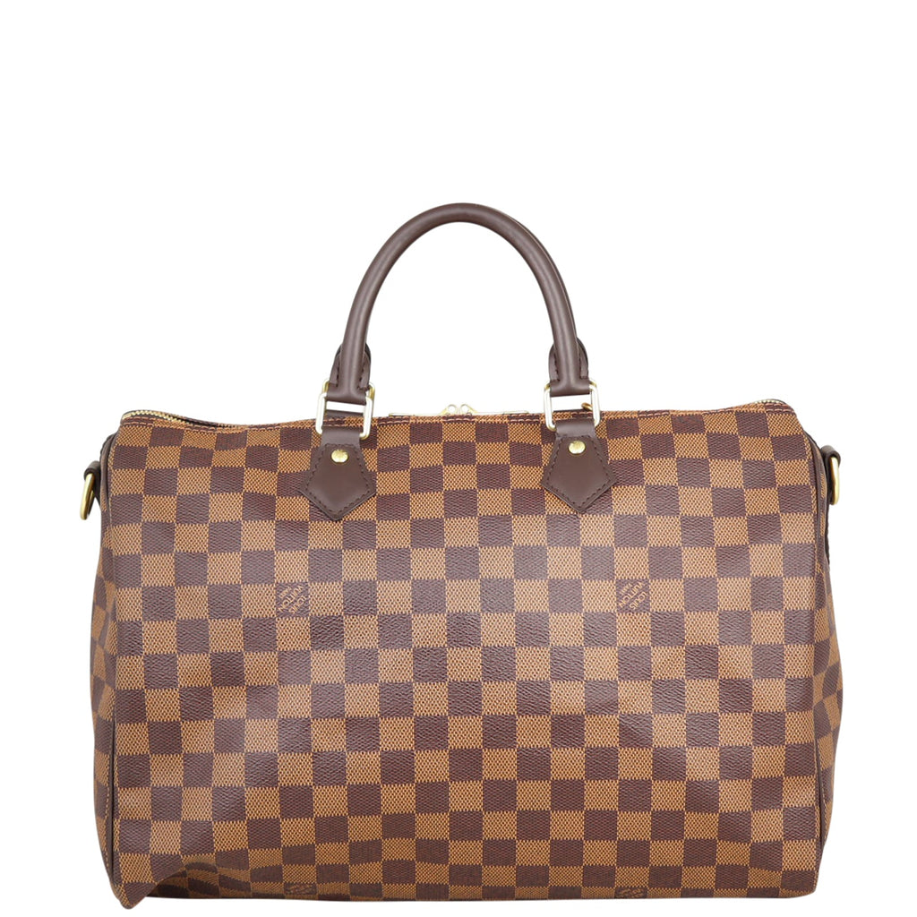 Louis Vuitton Speedy 35 Bandouliere Damier Ebene