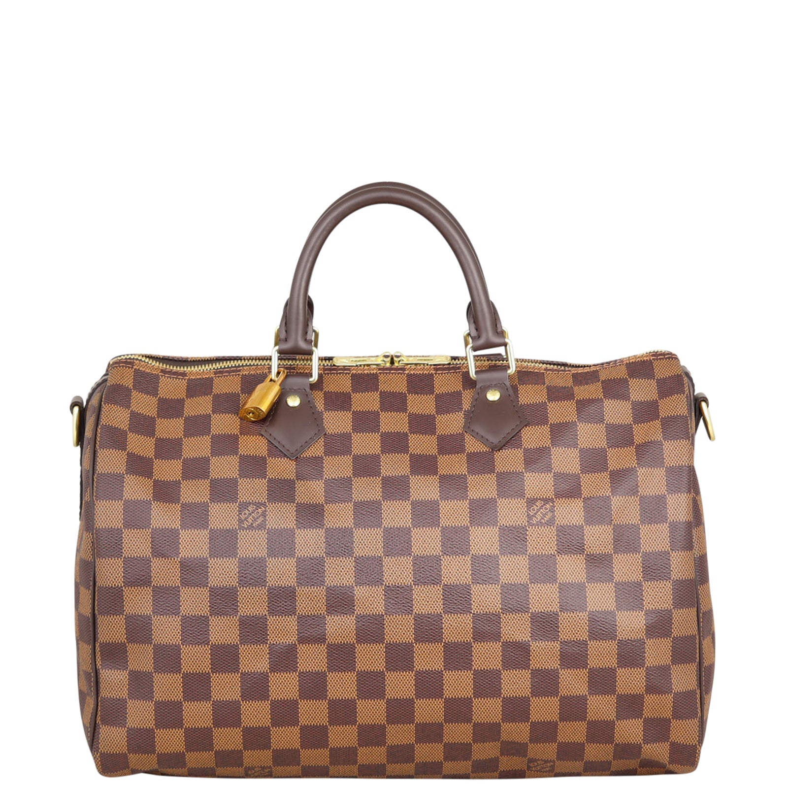 Louis Vuitton Speedy 35 Bandouliere Damier Ebene