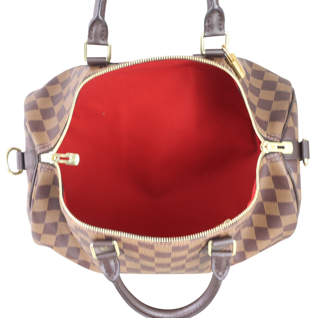 Louis Vuitton Speedy 35 Bandouliere Damier Ebene