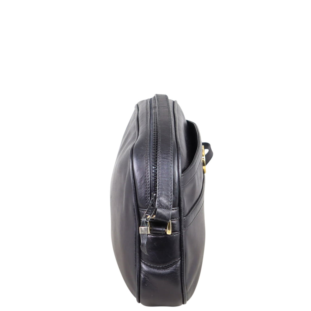 Gucci GG Vintage Leather Shoulder Bag