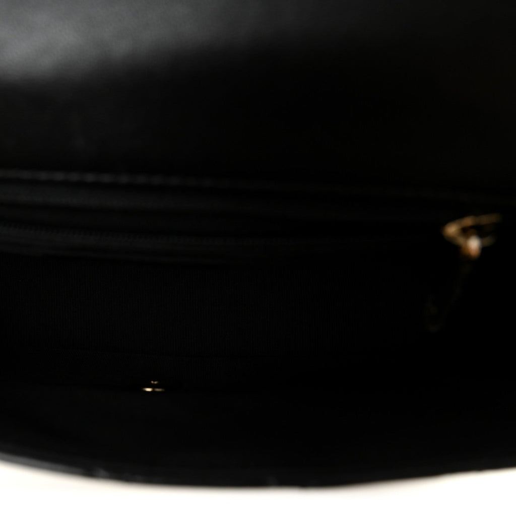 Calfskin Quilted Bolero De Chanel Flap Bag Black