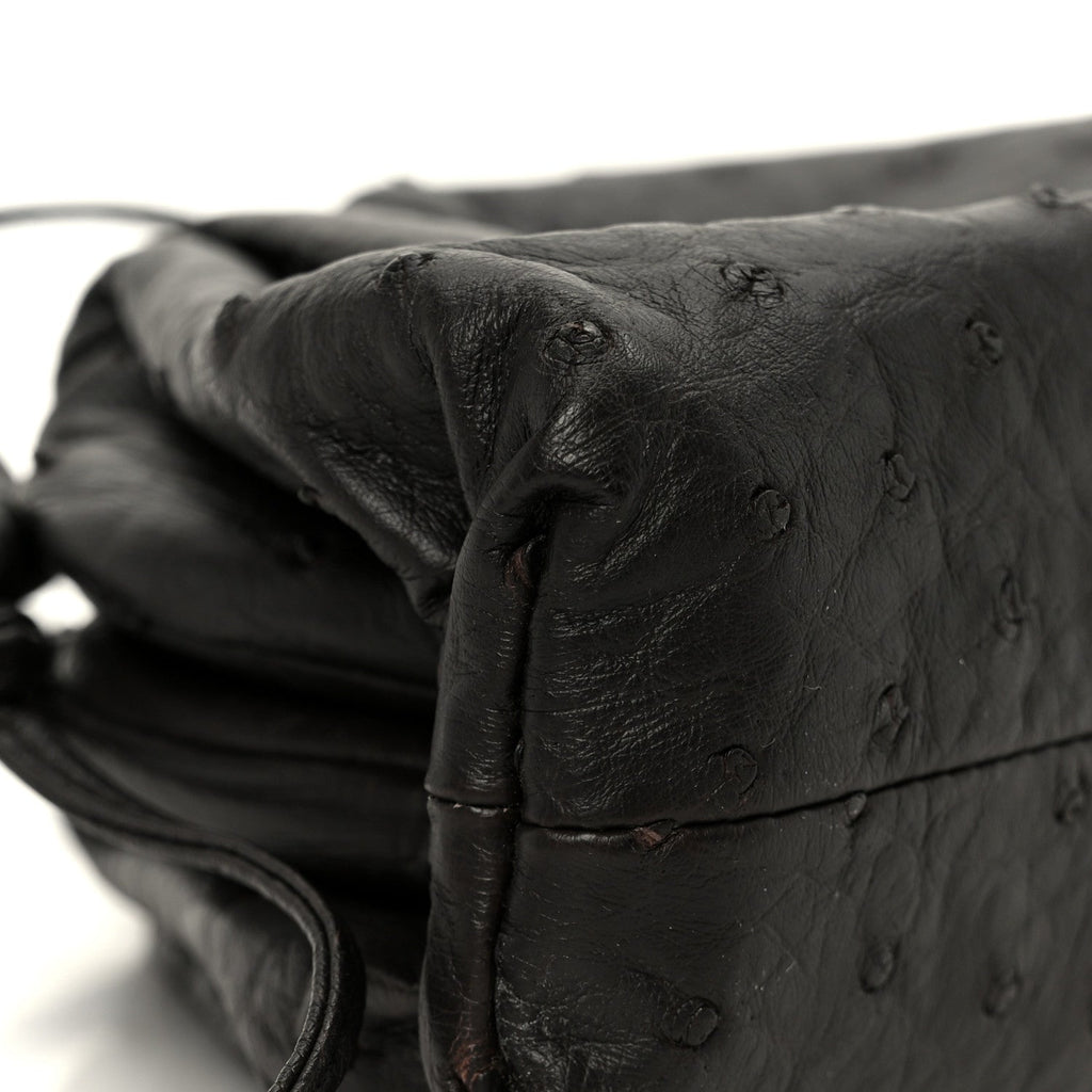 Ostrich The Mini Pouch Fondente