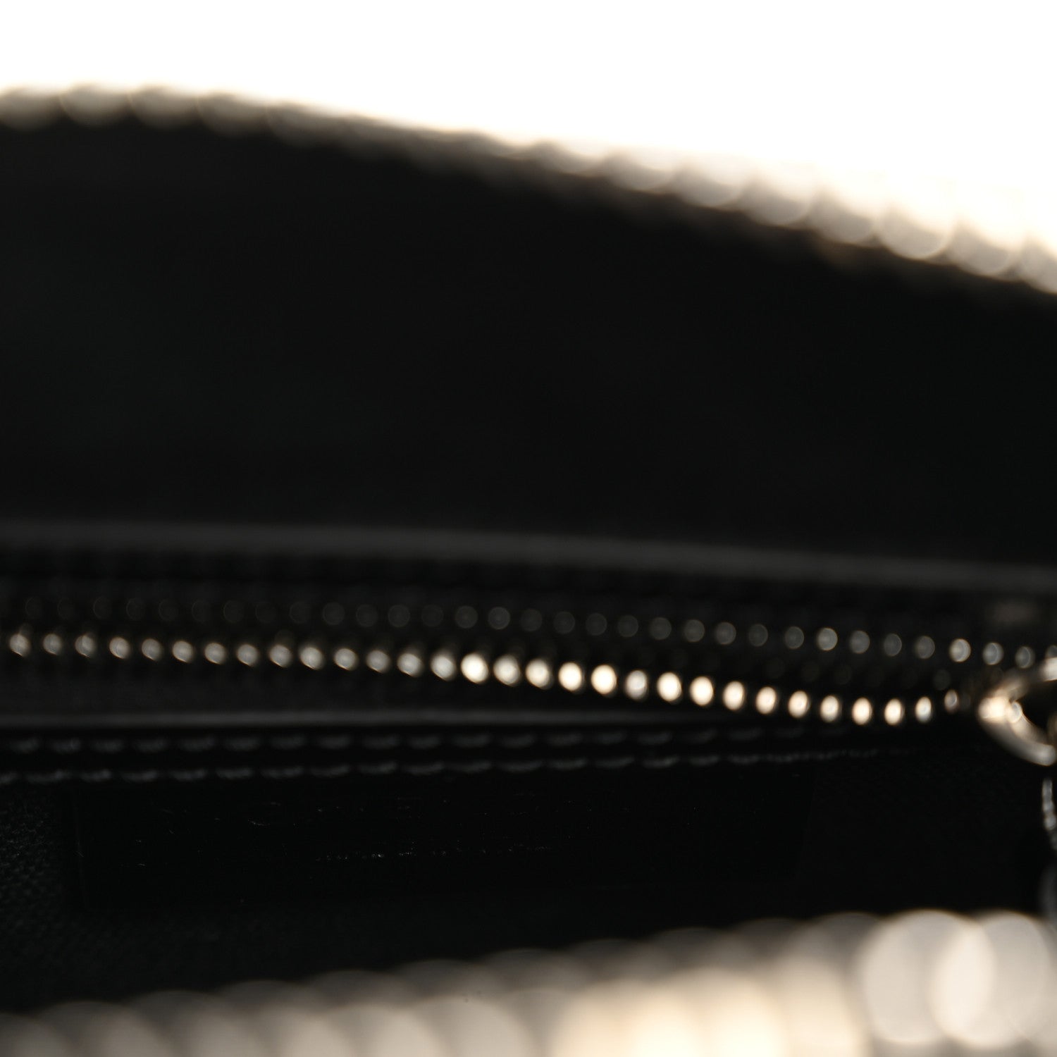 Shiny Lord Calfskin Mini Antigona Black