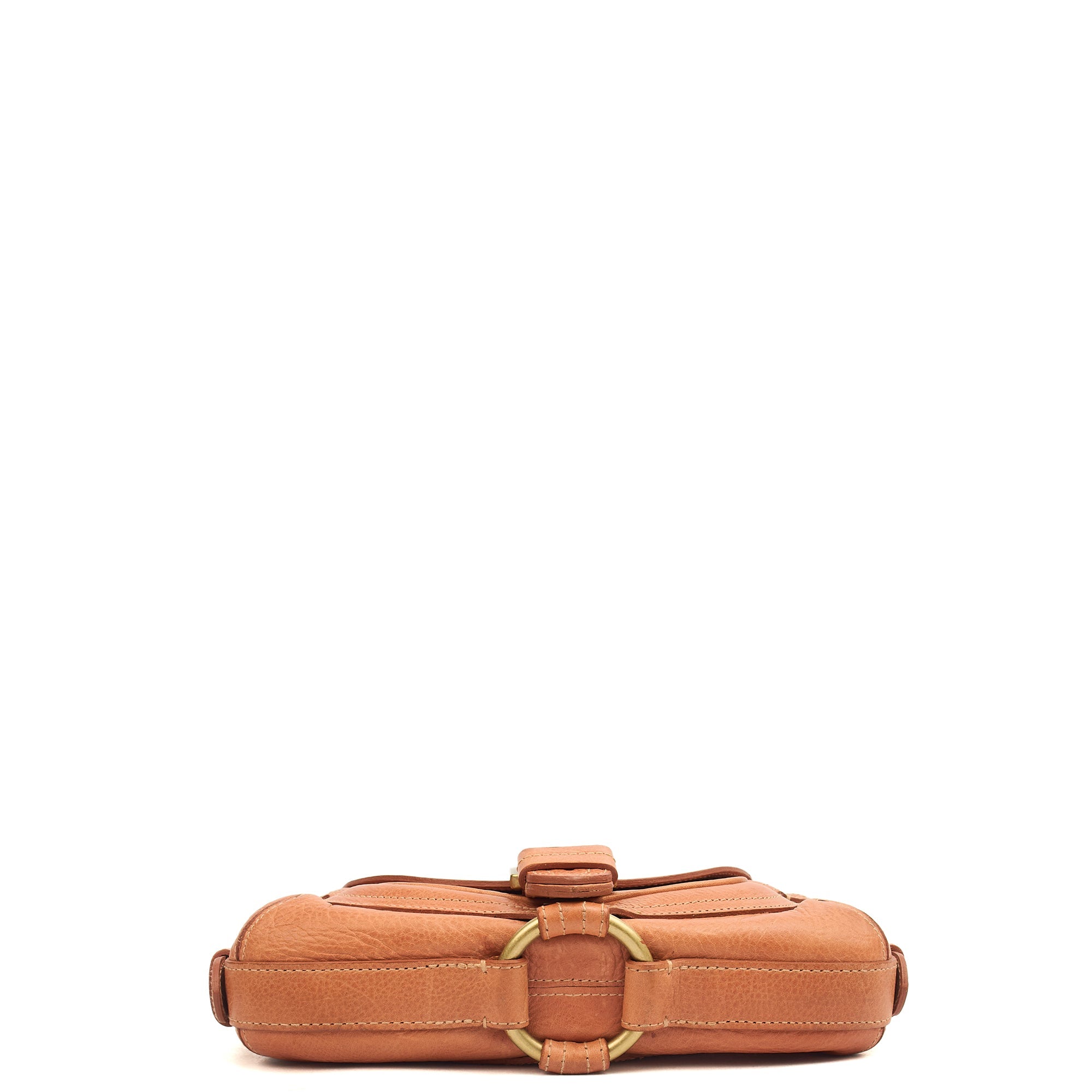 Mulberry Shoulder Bag Vintage Shoulder Bag in Orange, Calfskin Leather