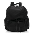 Nylon Saddle Backpack Black