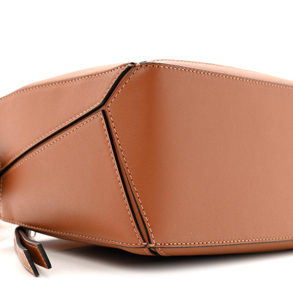 Calfskin Small Puzzle Bag Tan