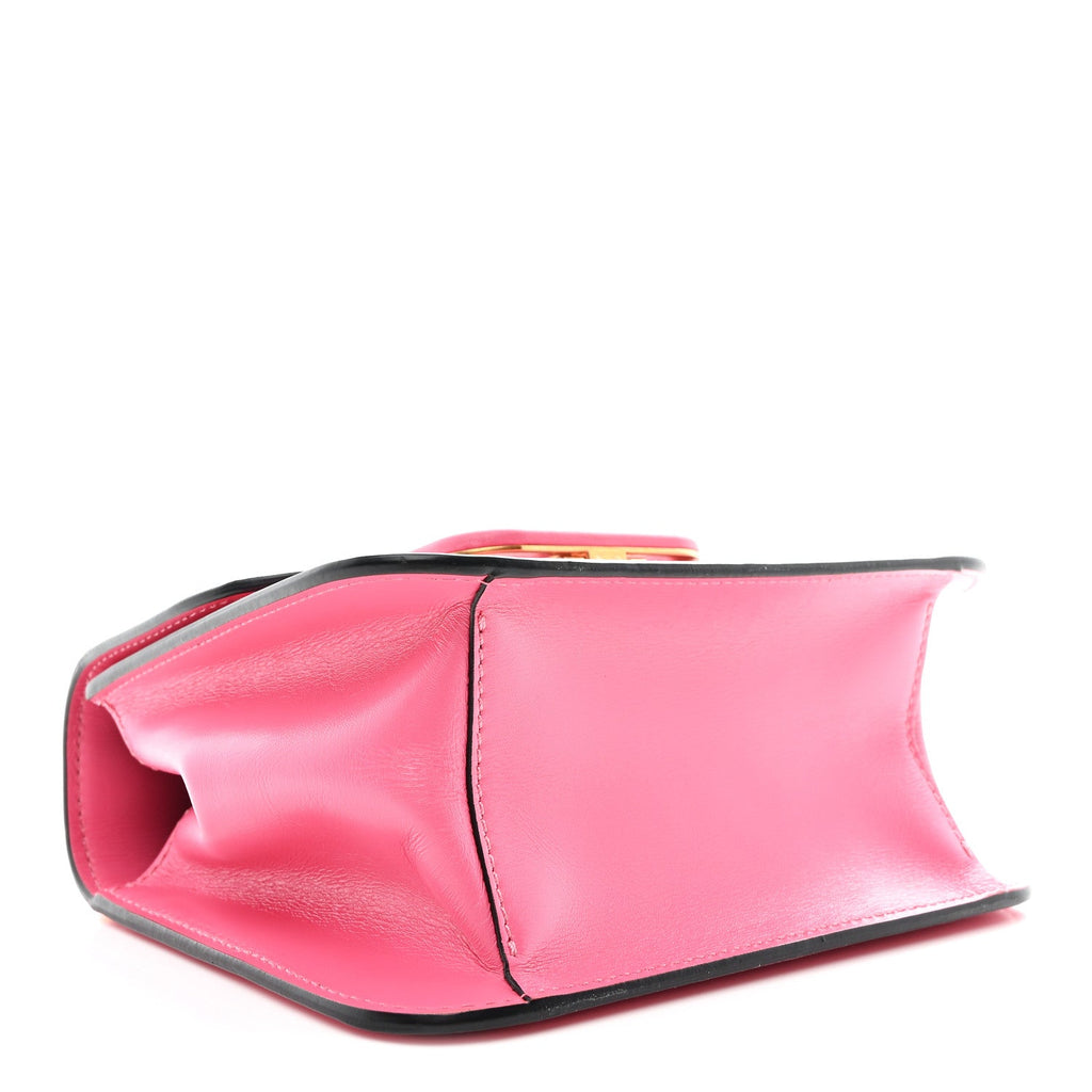 Smooth Calfskin Small VSling Shoulder Bag Pink