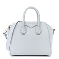 Sugar Goatskin Mini Antigona Baby Blue