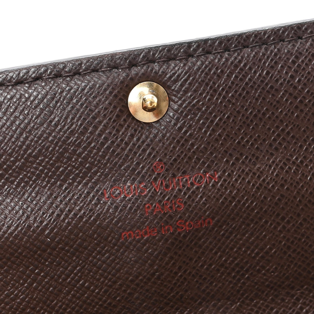 Damier Ebene Sarah Wallet