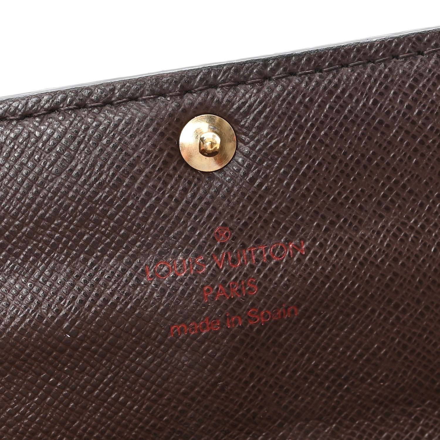 Damier Ebene Sarah Wallet