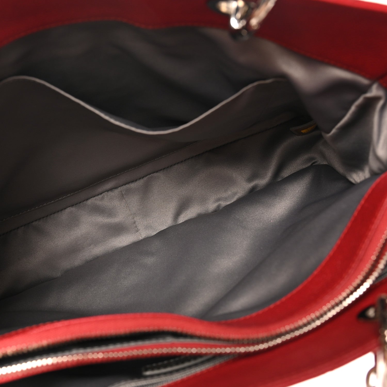 Caviar Quilted Grand Shopping Tote GST Red