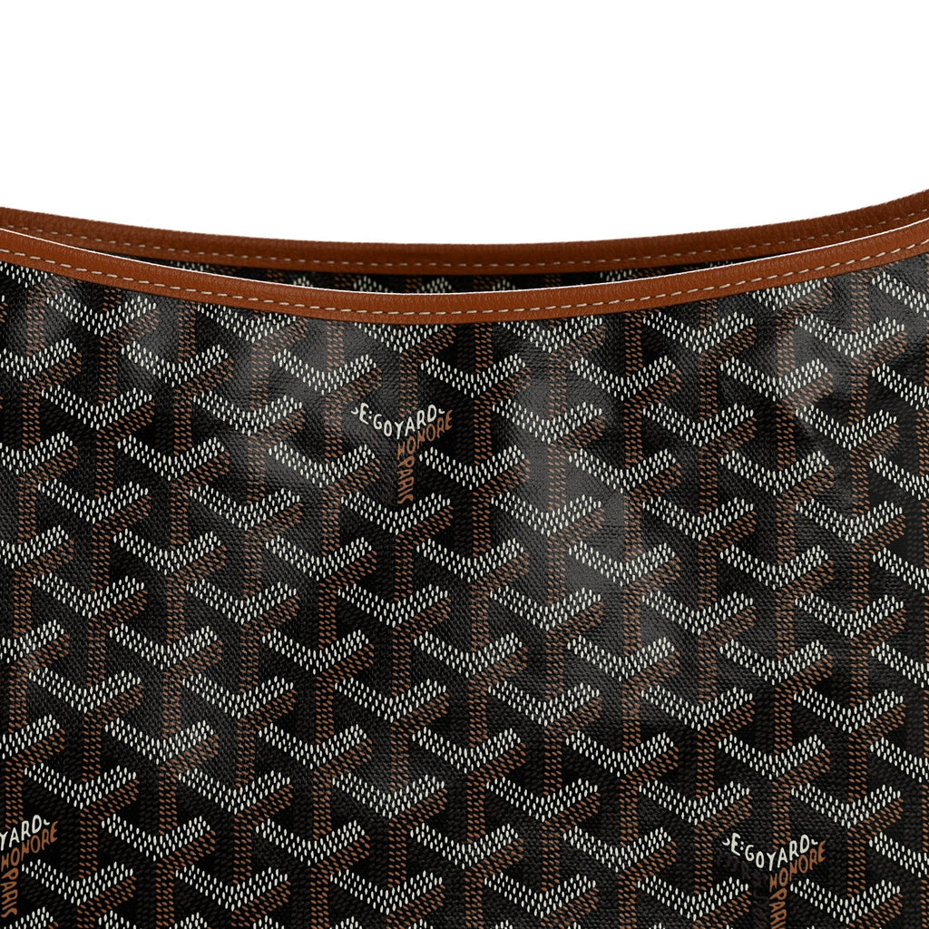 Goyardine Boheme Hobo Black Gold