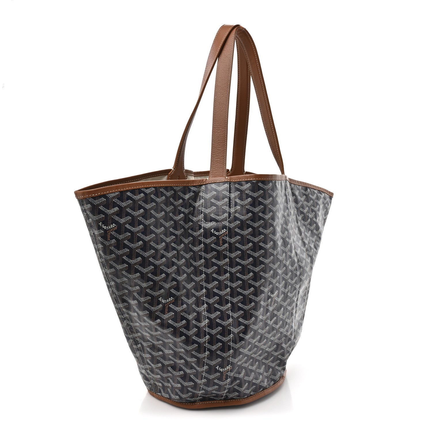 Goyardine Reversible Belharra Navy Gold