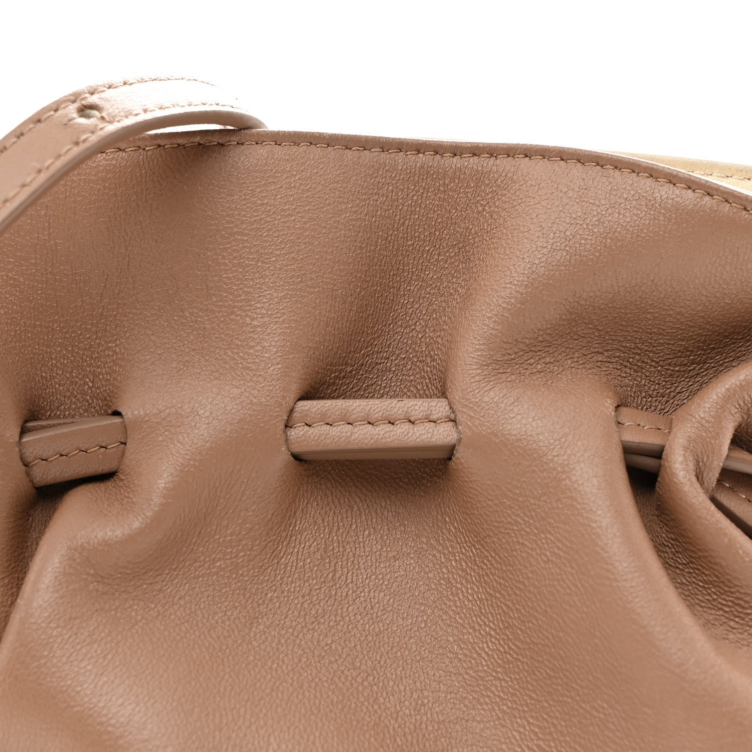 Lambskin Mini Protea Bag Biscotto