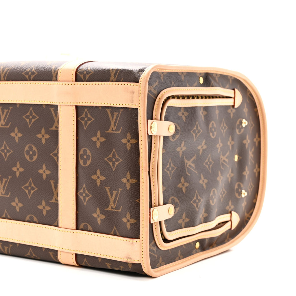 Monogram Sac Chien 40 Pet Carrier