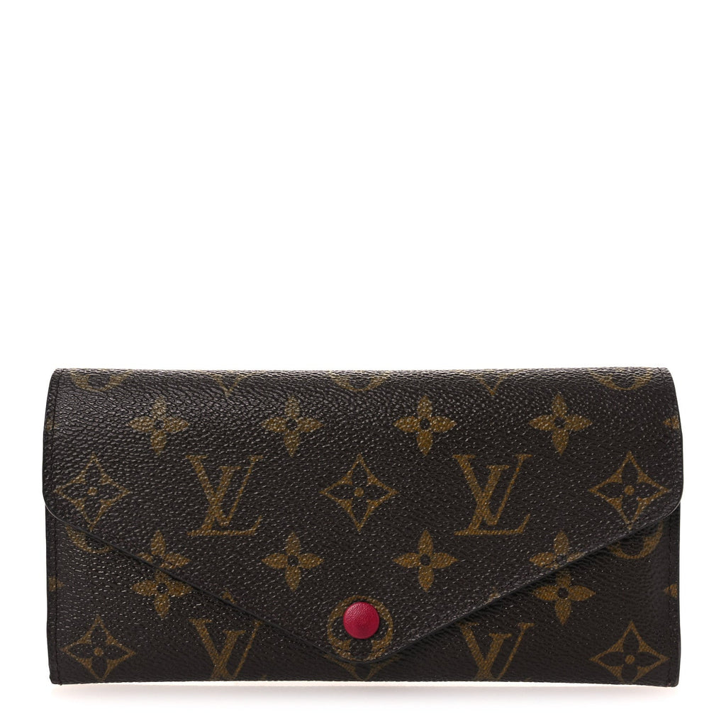 Monogram Josephine Wallet Fuchsia