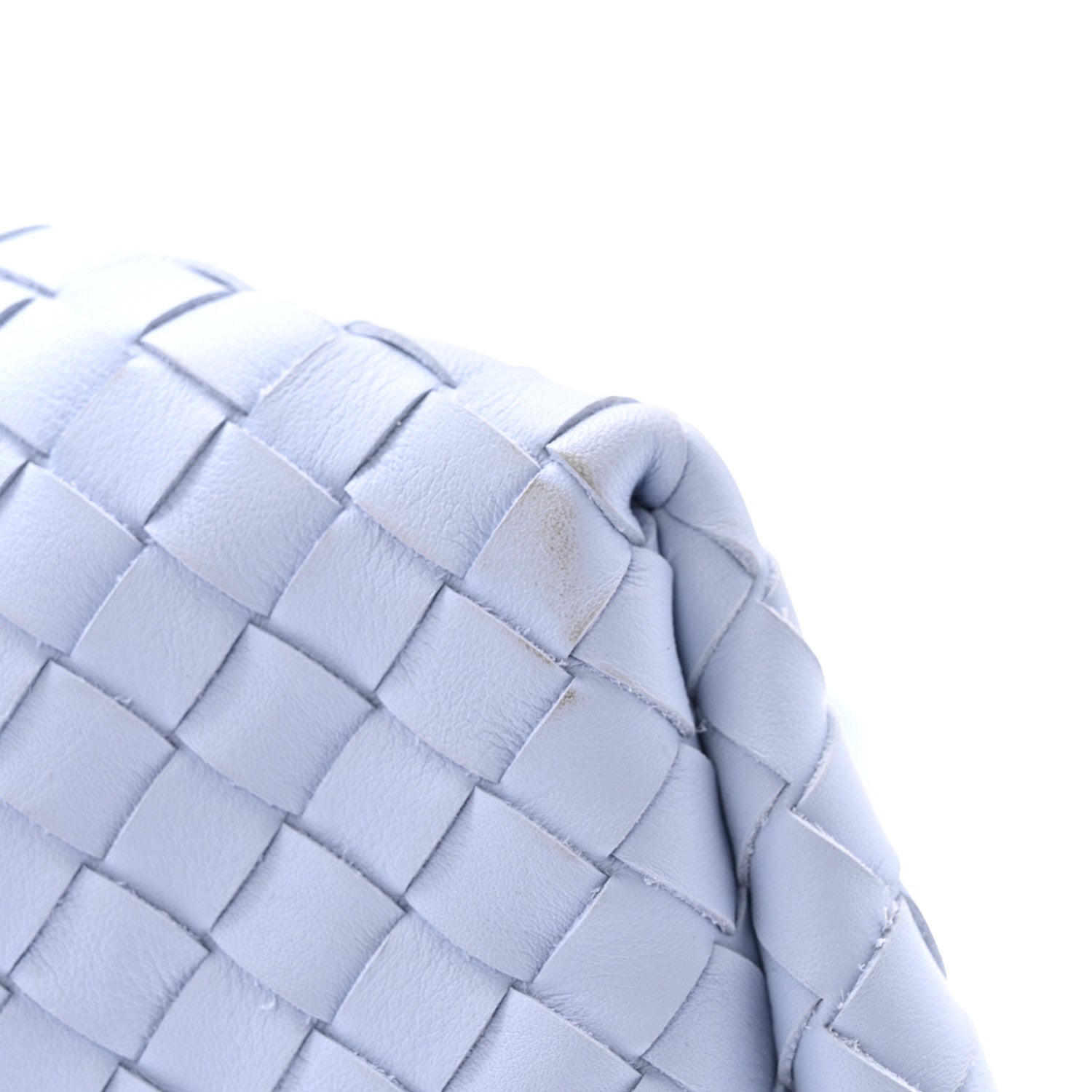 Calfskin Intrecciato Small Pinacoteca Tote Lunar Fondant