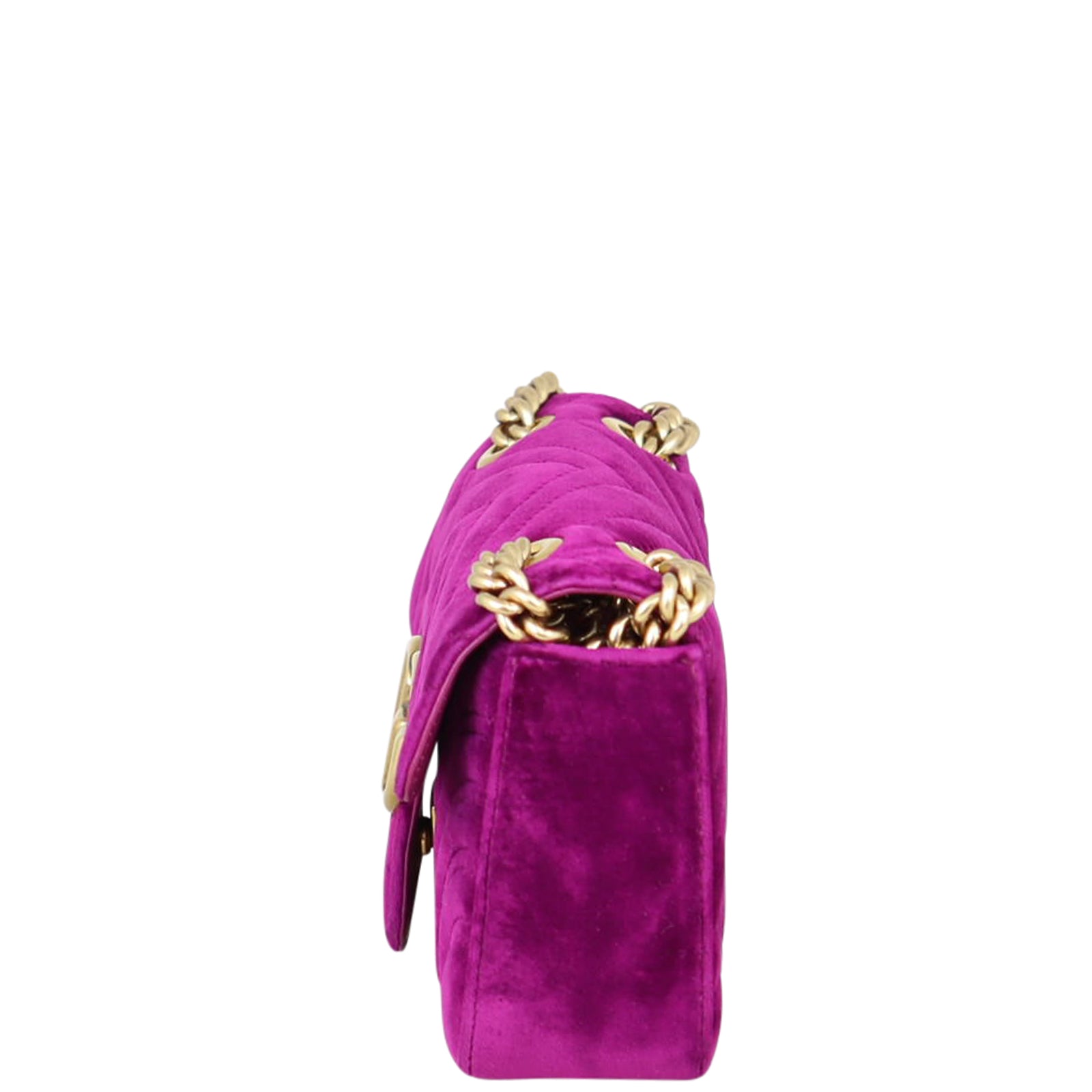 Gucci GG Marmont Velvet Mini Shoulder Bag