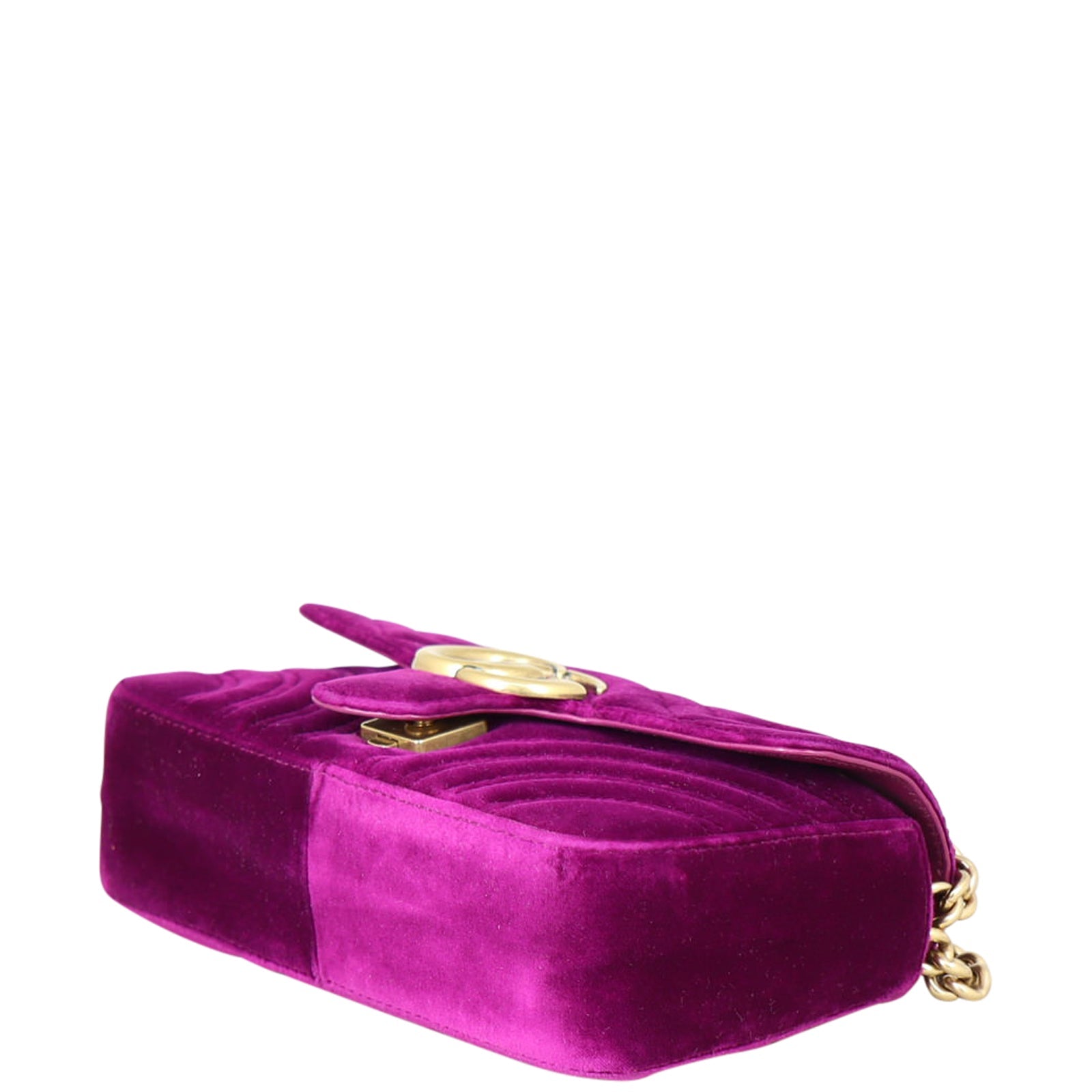 Gucci GG Marmont Velvet Mini Shoulder Bag
