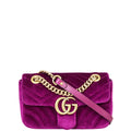 Gucci GG Marmont Velvet Mini Shoulder Bag