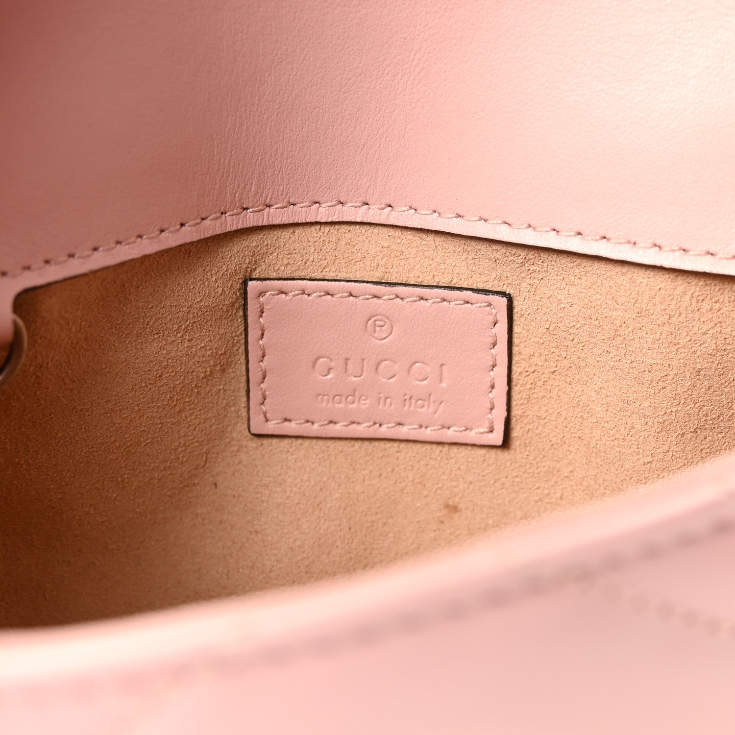 Calfskin Matelasse Monochrome GG Marmont Chain Belt Bag Perfect Pink