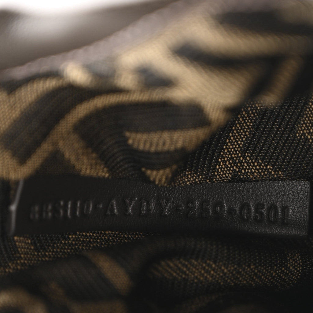 Cavallino Vitello Leopard Print Mini Spy Bag Marrone