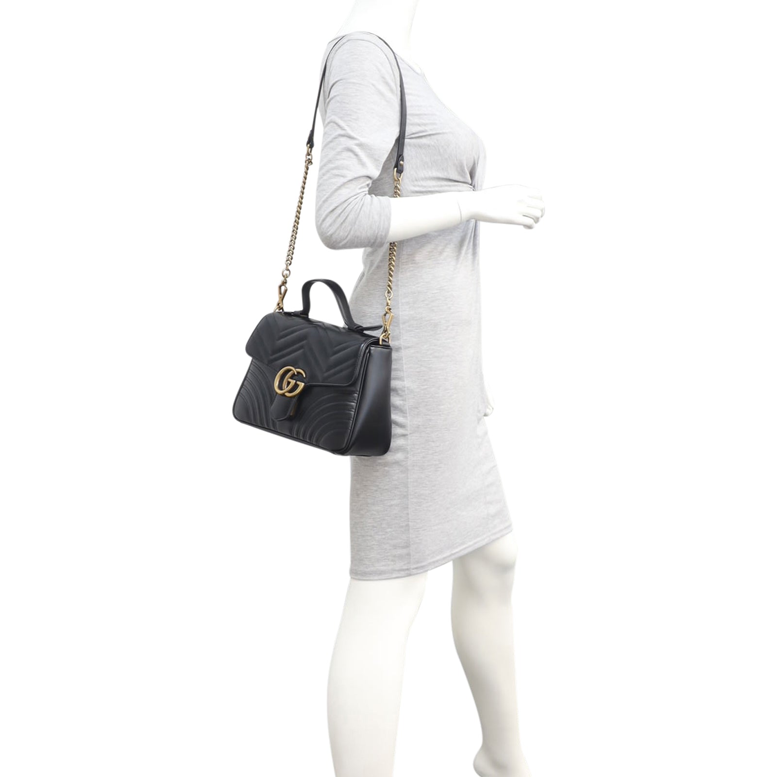 Gucci GG Marmont Small Top Handle Bag