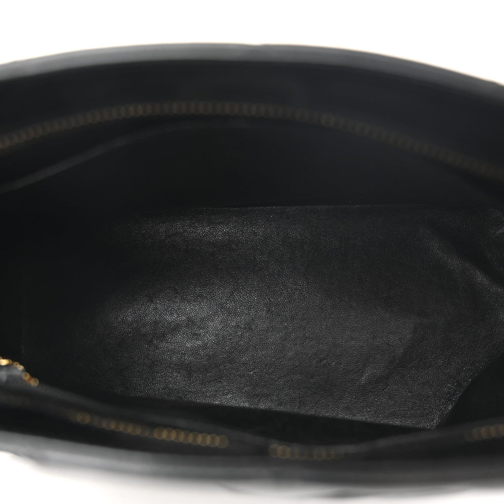 Patent Medallion Tote Black