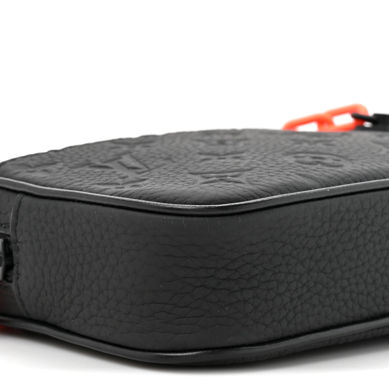 Taurillon Monogram Uniformes Solar Ray Soft Pochette Volga Belt Bag Black