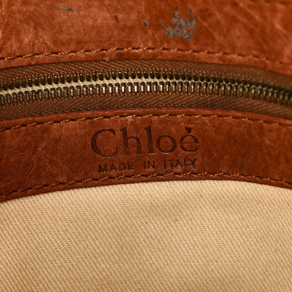 Calfskin Silverado Shoulder Bag Tan
