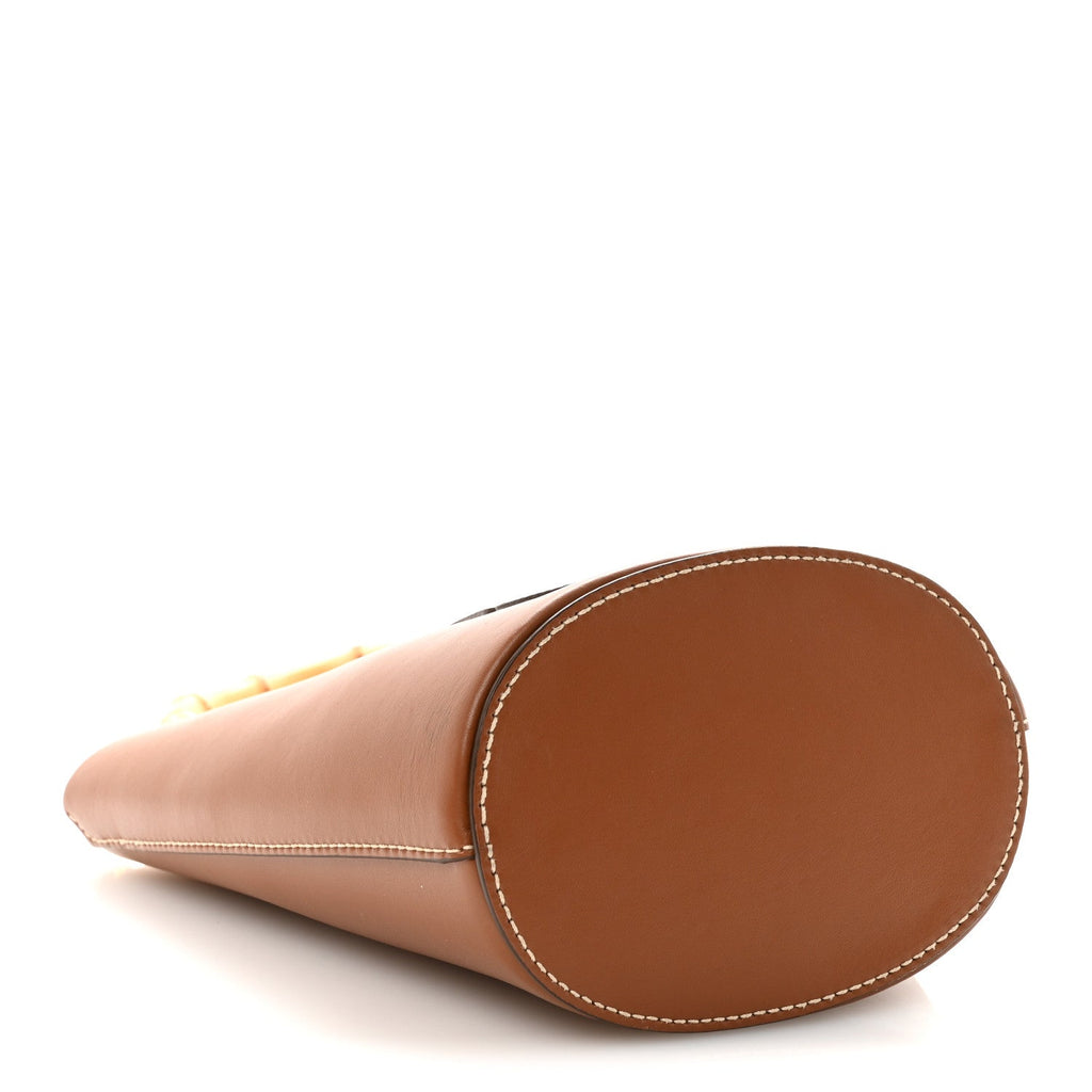 Nappa City Sport Bucket Bag Cognac
