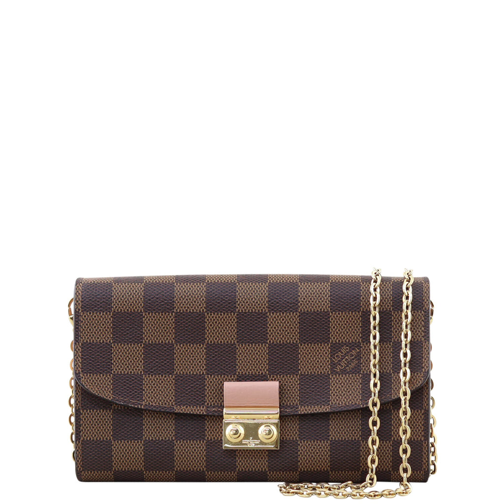 Louis Vuitton Croisette Wallet on Chain Damier Ebene