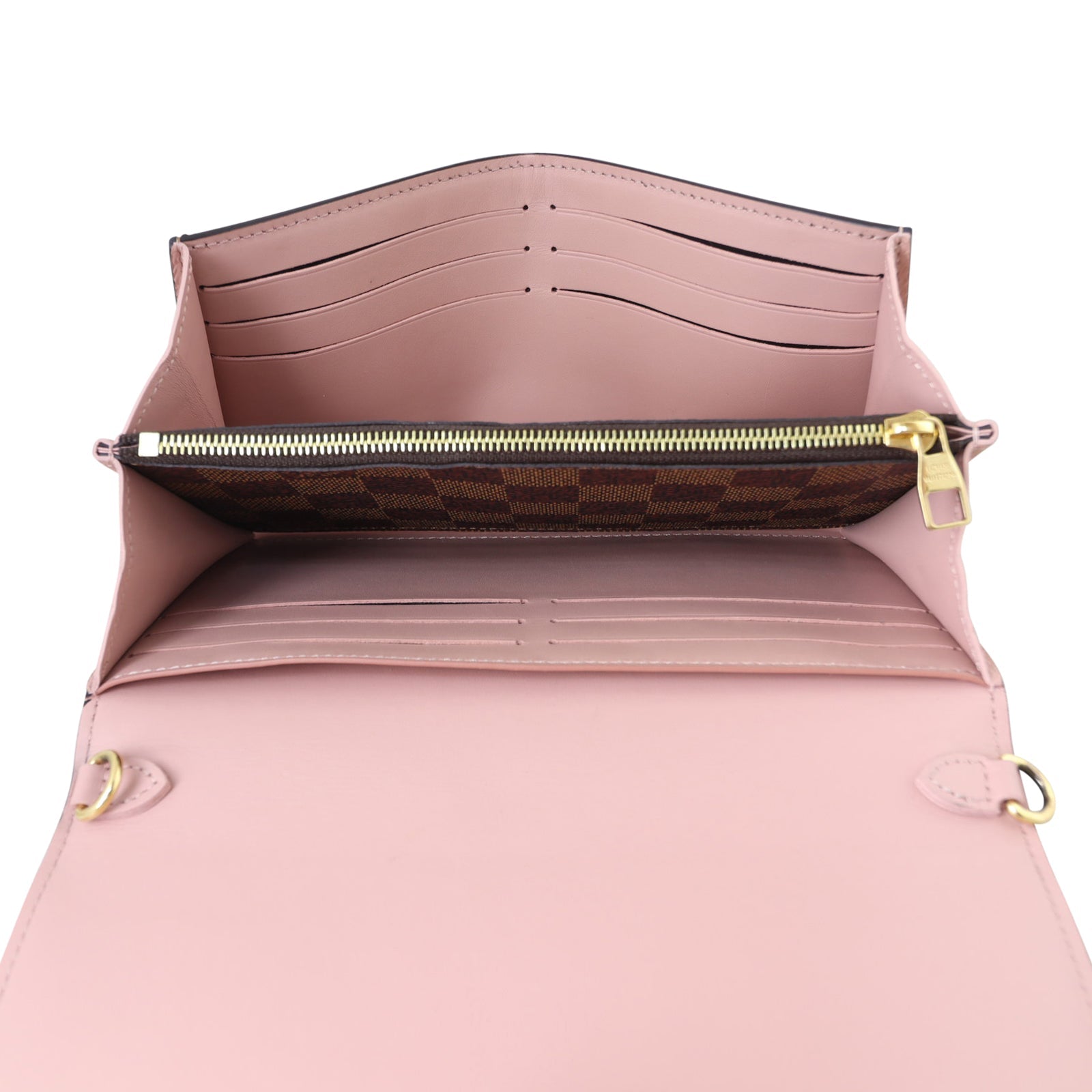 Louis Vuitton Croisette Wallet on Chain Damier Ebene
