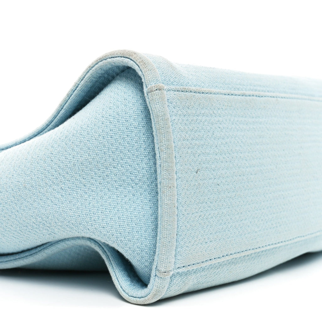 Mixed Fibers Medium Deauville Tote Light Blue