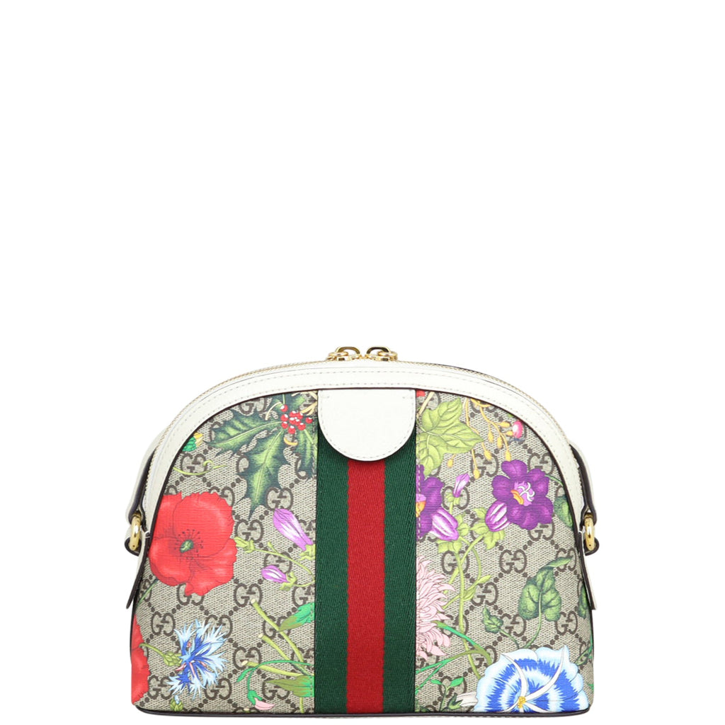Gucci Flora GG Supreme Ophidia Small Shoulder Bag