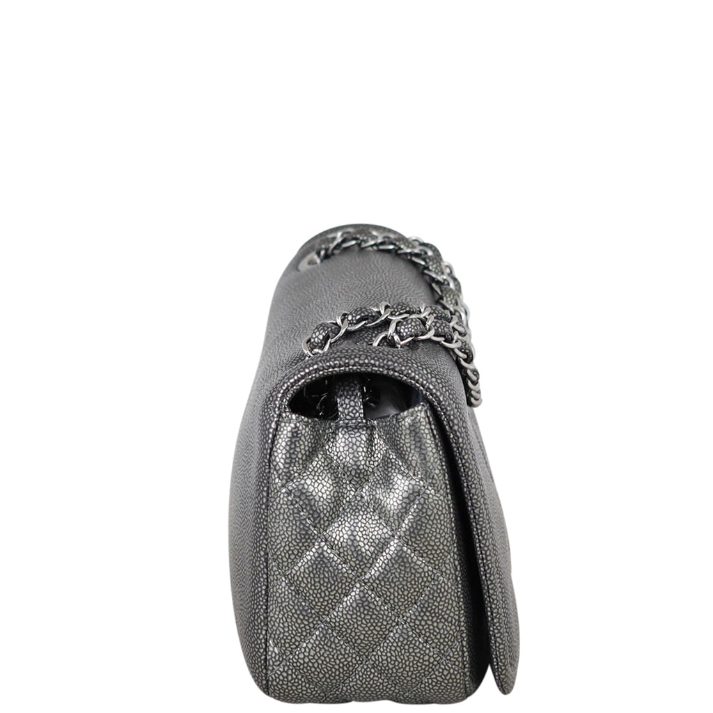 Chanel CC Timeless Flap Bag | Grey
