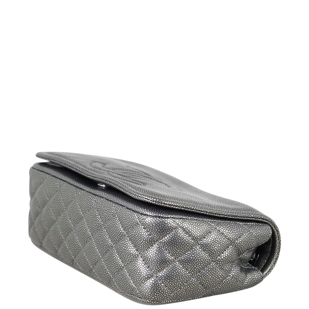 Chanel CC Timeless Flap Bag | Grey