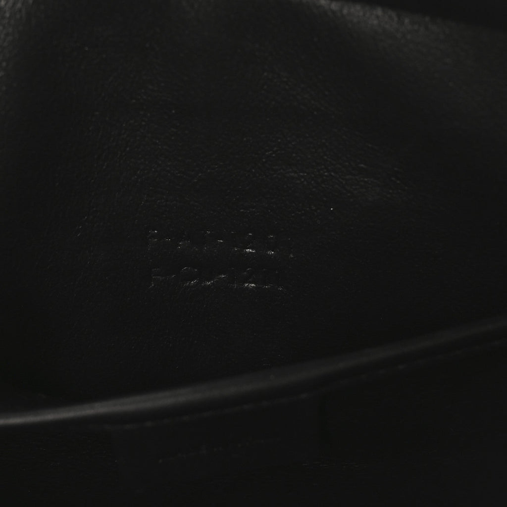 Smooth Calfskin Nano Luggage Black