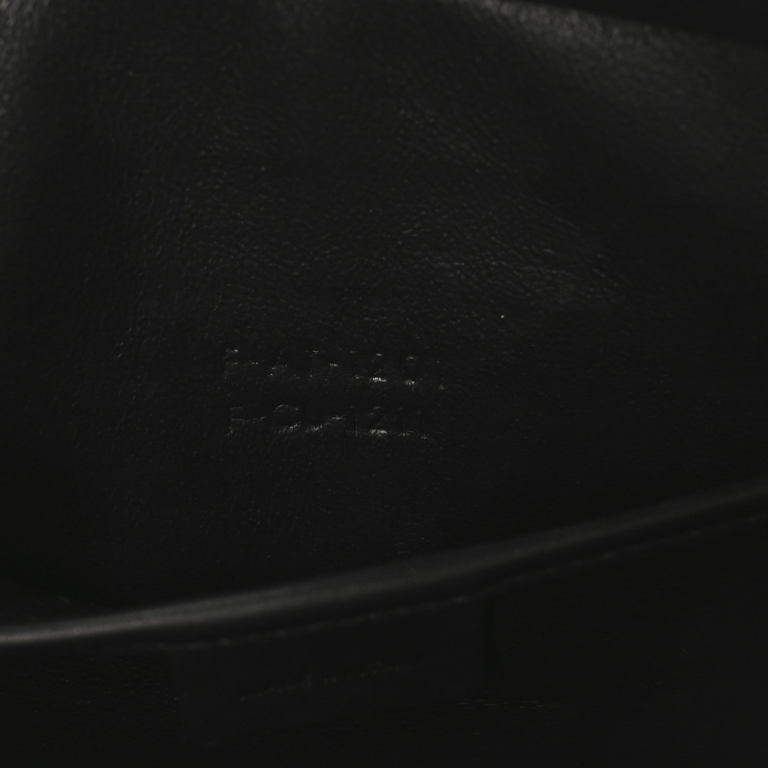 Smooth Calfskin Nano Luggage Black